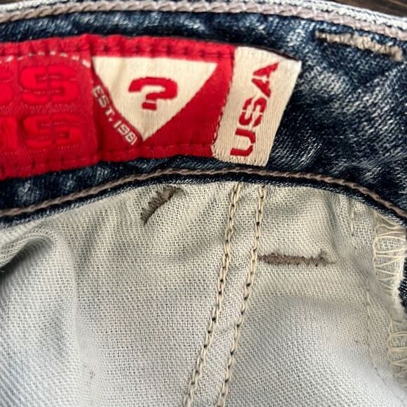 Guess Jean Joggers Size 31/8 Made in USA New - Picture 9 of 10